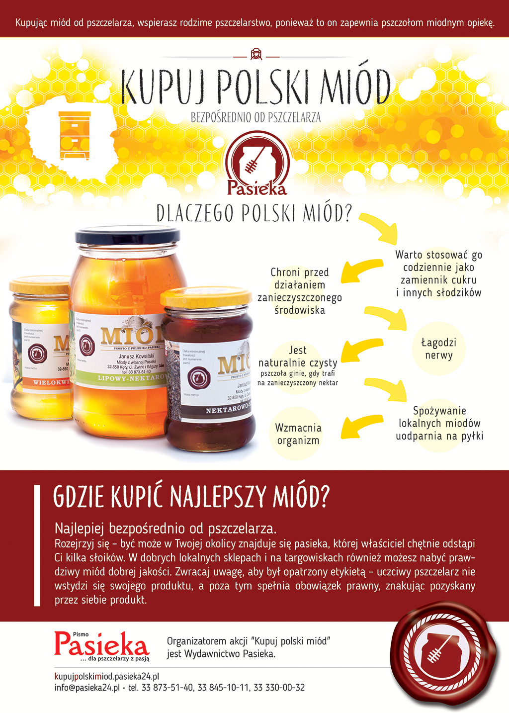 Pasieka nr 95 ([PAS95], maj - czerwiec 2019, Plakat_KPM)
